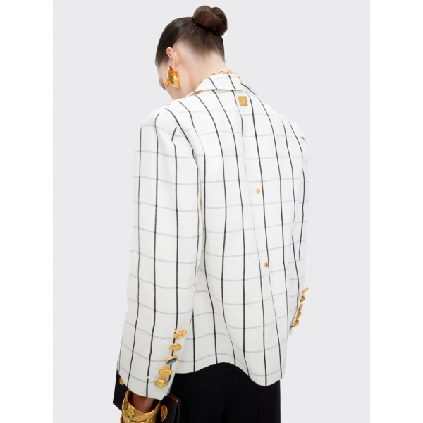 Schiaparelli Little Asymmetrical Jacket Jackets in Schiaparelli Authentic Luxury Fashion at Coveti