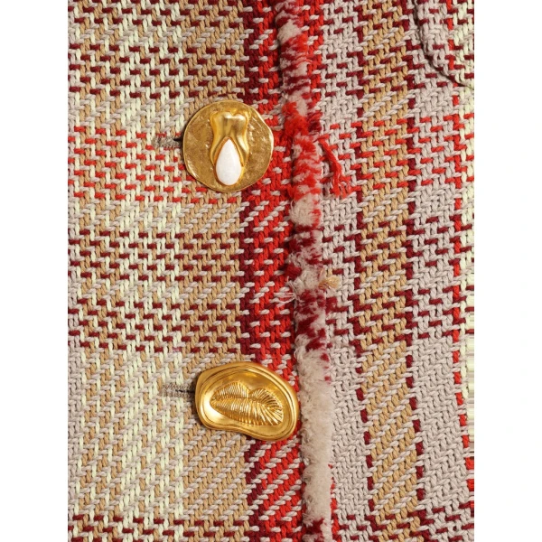 Schiaparelli Little Asymmetrical Jacket Jackets in Schiaparelli Authentic Luxury Fashion at Coveti