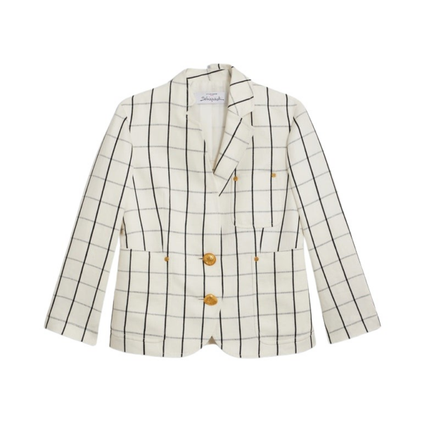 Schiaparelli Little Asymmetrical Jacket Jackets in Schiaparelli Authentic Luxury Fashion at Coveti
