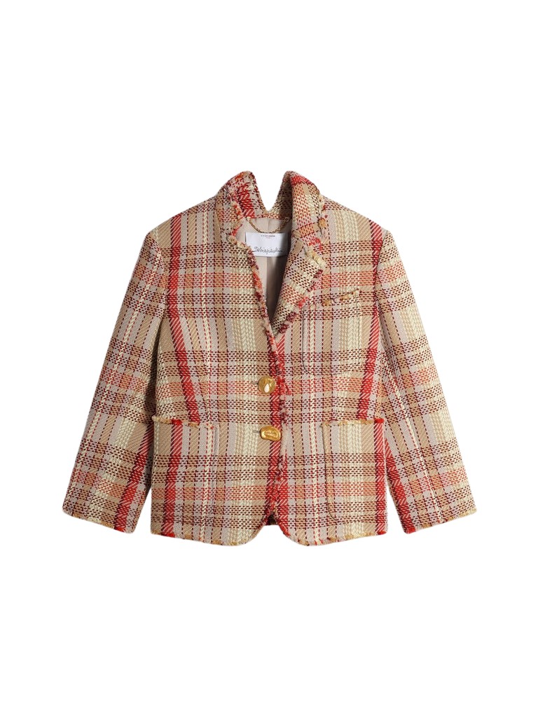 Schiaparelli Little Asymmetrical Jacket Jackets in Schiaparelli Authentic Luxury Fashion at Coveti