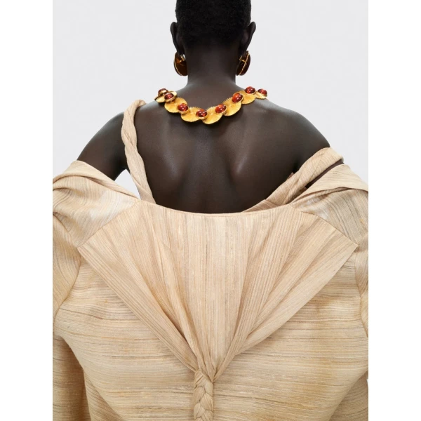 Schiaparelli Long Braided Trench Coats in Schiaparelli Authentic Luxury Fashion at Coveti