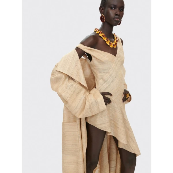 Schiaparelli Long Braided Trench Coats in Schiaparelli Authentic Luxury Fashion at Coveti