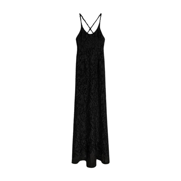 Schiaparelli Long Dress With Thin Straps Dresses in Schiaparelli Authentic Luxury Fashion at Coveti