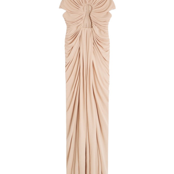 Schiaparelli Long Keyhole Dress Dresses in Schiaparelli Authentic Luxury Fashion at Coveti