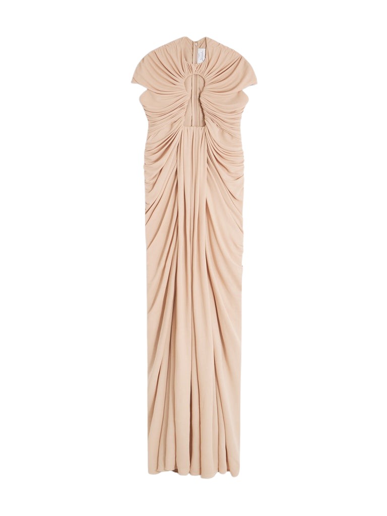 Schiaparelli Long Keyhole Dress Dresses in Schiaparelli Authentic Luxury Fashion at Coveti