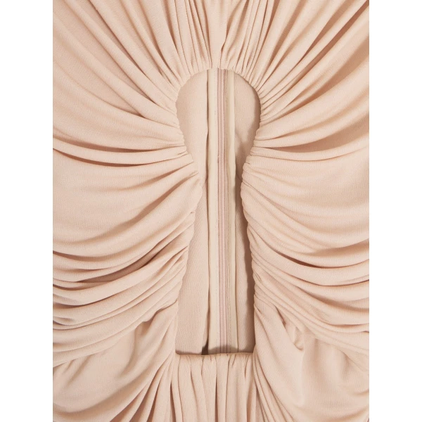 Schiaparelli Long Keyhole Dress Dresses in Schiaparelli Authentic Luxury Fashion at Coveti