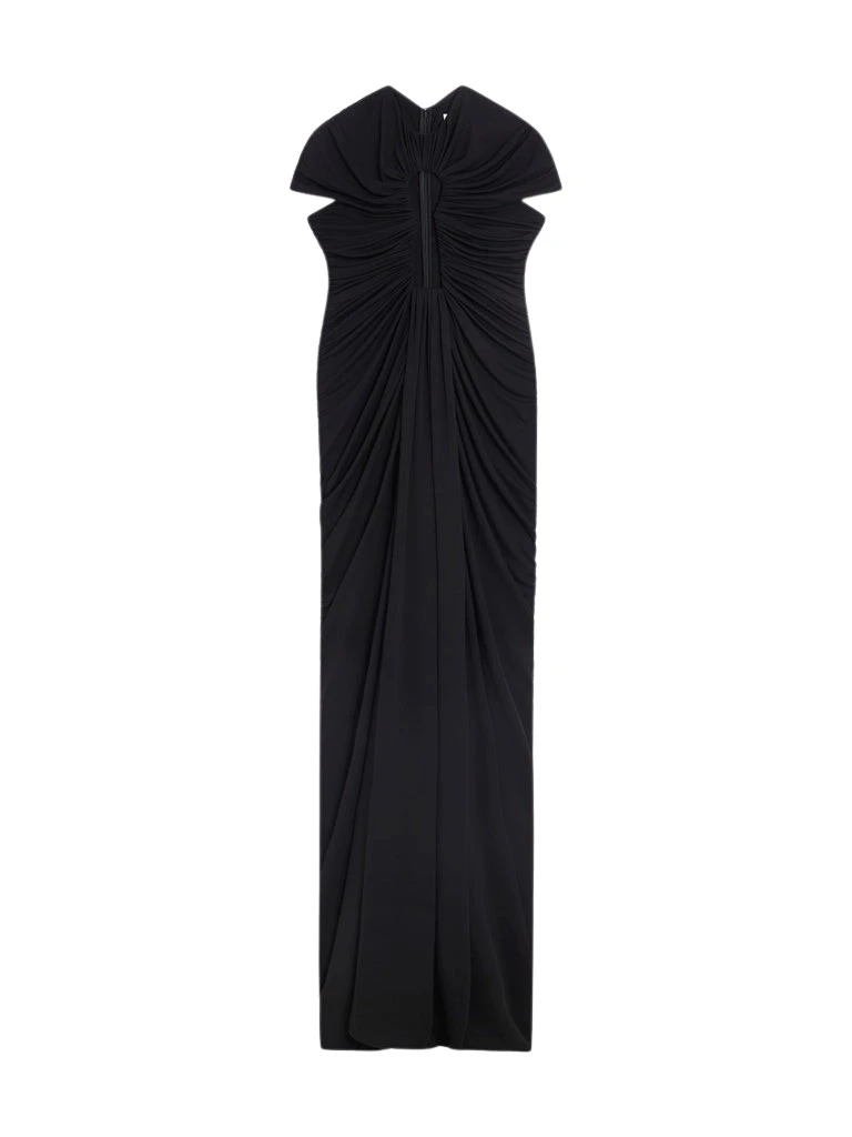 Schiaparelli Long Keyhole Dress Dresses in Schiaparelli Authentic Luxury Fashion at Coveti