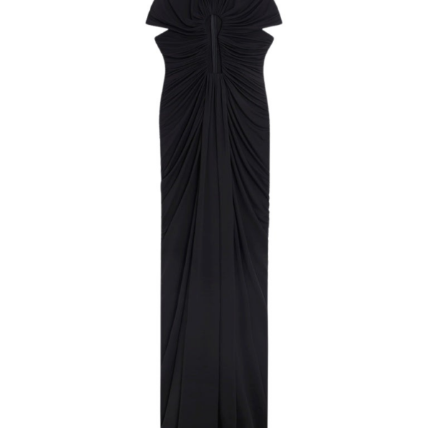 Schiaparelli Long Keyhole Dress Dresses in Schiaparelli Authentic Luxury Fashion at Coveti