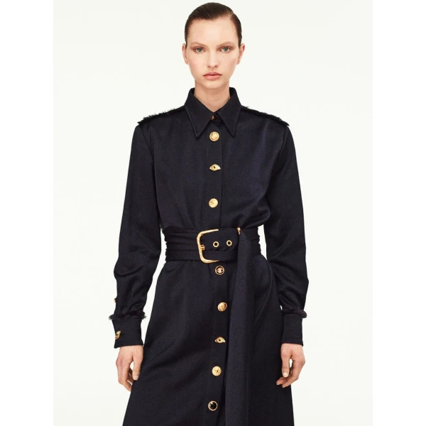 Schiaparelli Long Shirt Dress Dresses in Schiaparelli Authentic Luxury Fashion at Coveti