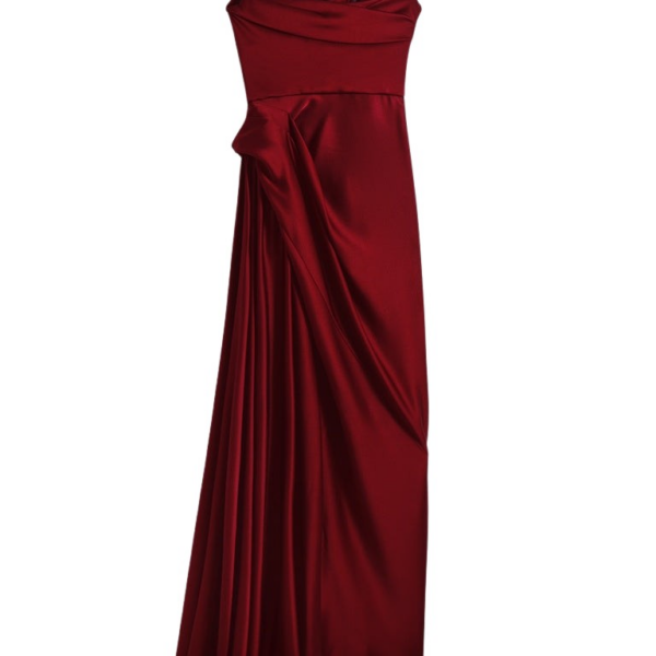 Schiaparelli Long Stoup Bustier Dress Dresses in Schiaparelli Authentic Luxury Fashion at Coveti