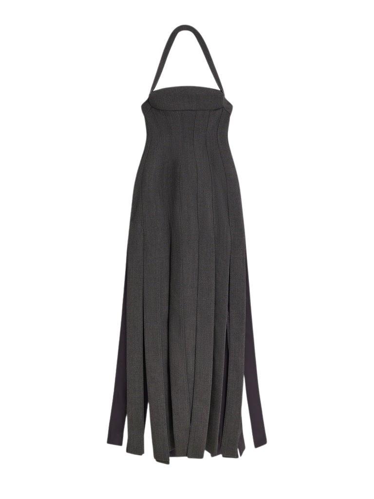 Schiaparelli Long Unstitched Ribbons Dress Dresses in Schiaparelli Authentic Luxury Fashion at Coveti