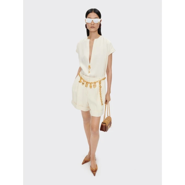 Schiaparelli Low-Rise Key Shorts Shorts in Schiaparelli Authentic Luxury Fashion at Coveti