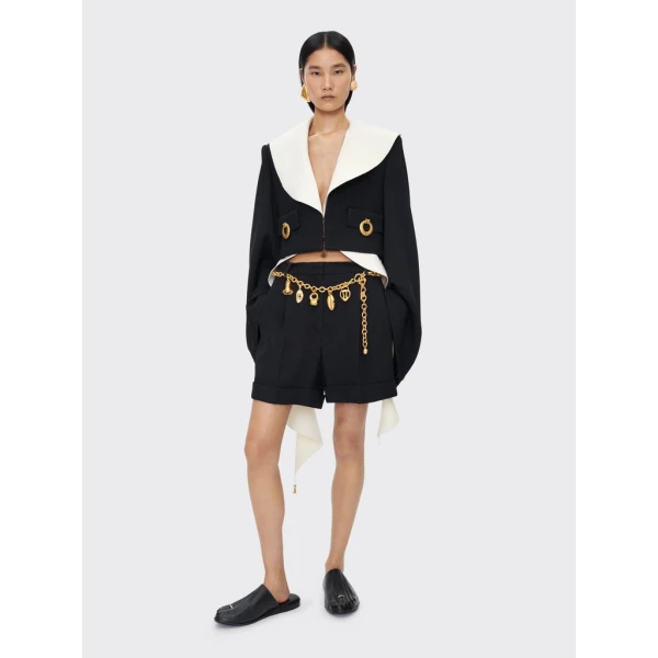 Schiaparelli Low-Rise Key Shorts Shorts in Schiaparelli Authentic Luxury Fashion at Coveti