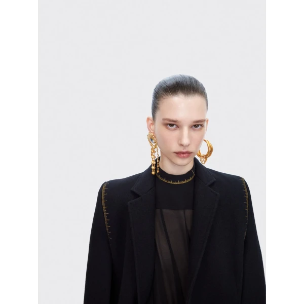 Schiaparelli Measuring Tape Cape Tops in Schiaparelli Authentic Luxury Fashion at Coveti