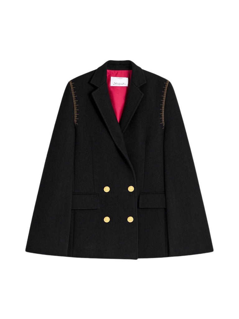 Schiaparelli Measuring Tape Cape Coats in Schiaparelli Authentic Luxury Fashion at Coveti