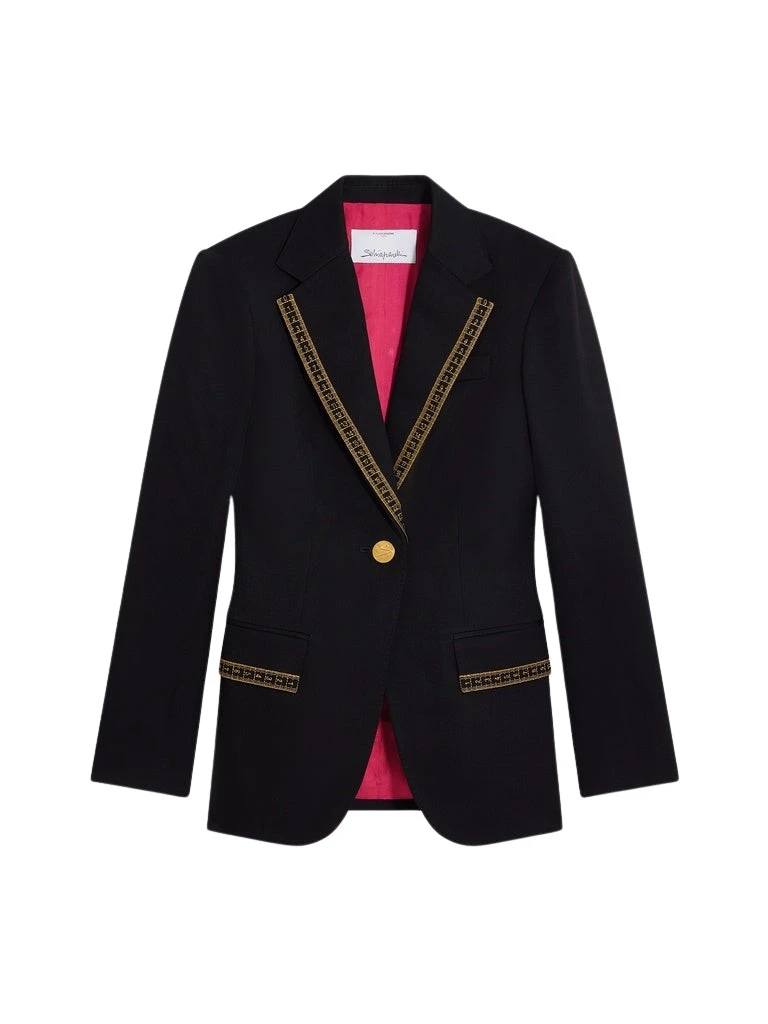 Schiaparelli-Measuring-Tape-Jacket-363230_nobg Schiaparelli Measuring Tape Jacket Jackets in Schiaparelli Authentic Luxury Fashion at Coveti