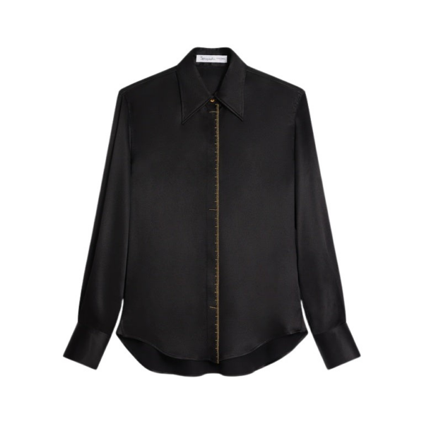 Schiaparelli Measuring Tape Shirt Tops in Schiaparelli Authentic Luxury Fashion at Coveti