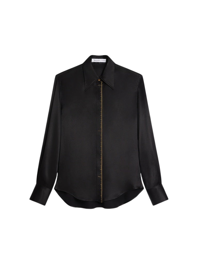Schiaparelli Measuring Tape Shirt Tops in Schiaparelli Authentic Luxury Fashion at Coveti