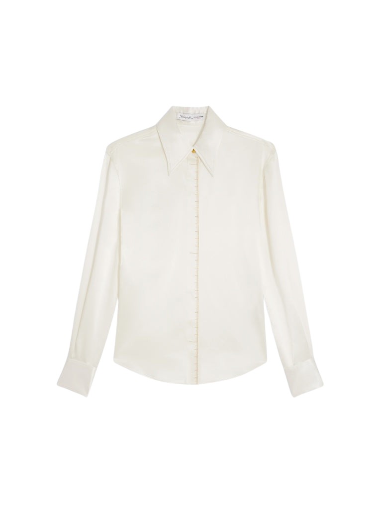 Schiaparelli Measuring Tape Shirt Tops in Schiaparelli Authentic Luxury Fashion at Coveti