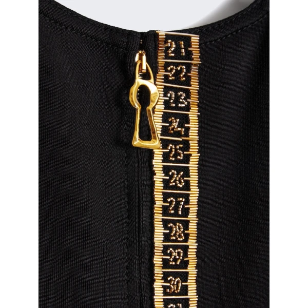 Schiaparelli Measuring Tape Top Tops in Schiaparelli Authentic Luxury Fashion at Coveti