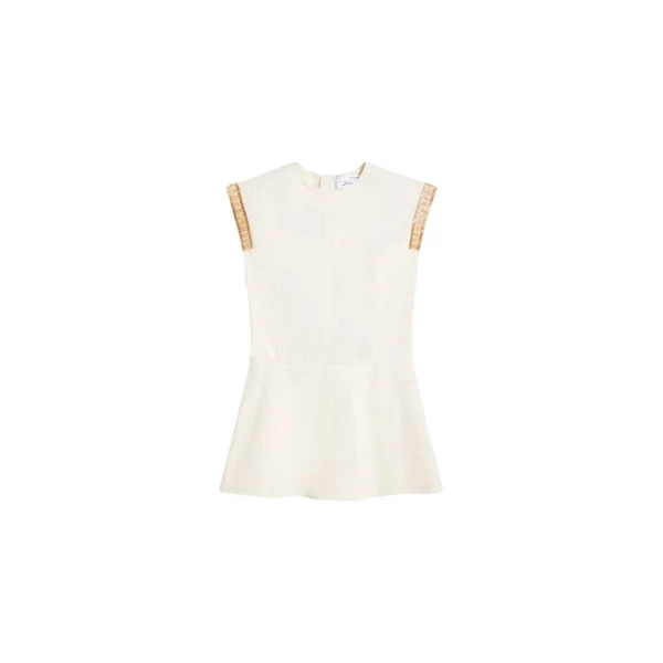 Schiaparelli Measuring Tape Top Tops in Schiaparelli Authentic Luxury Fashion at Coveti