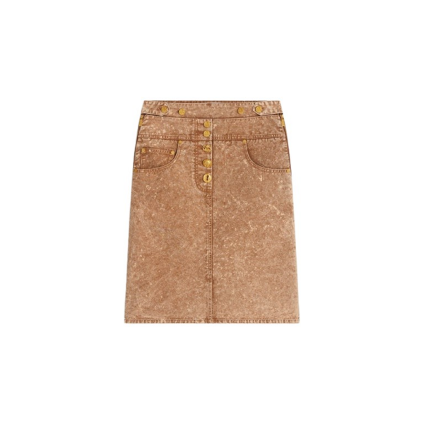 Schiaparelli Midi Perfect Cotton Skirt Skirts in Schiaparelli Authentic Luxury Fashion at Coveti