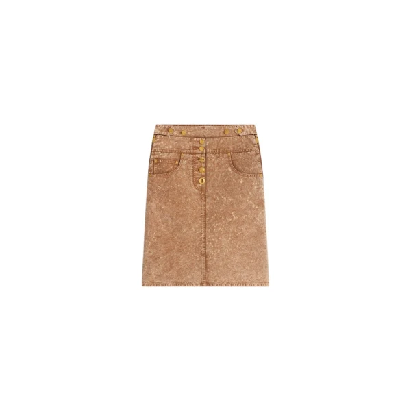 Schiaparelli Midi Perfect Cotton Skirt Skirts in Schiaparelli Authentic Luxury Fashion at Coveti