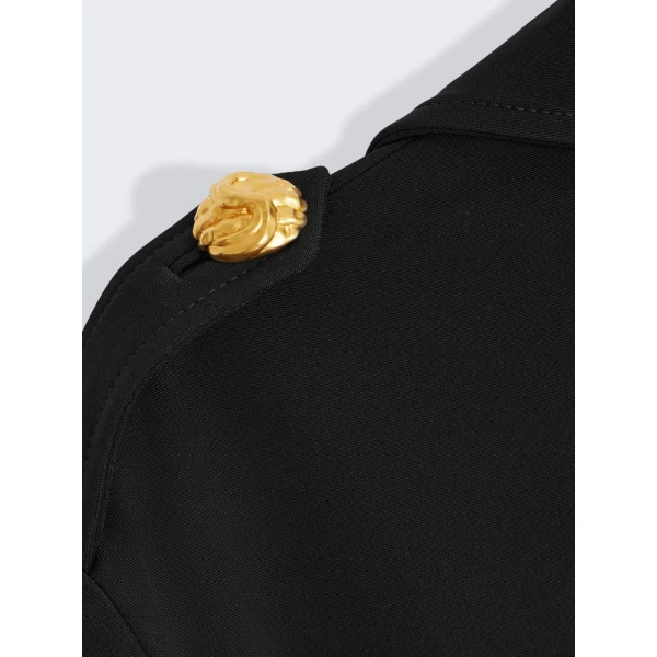 Schiaparelli Military Flowing Coat Coats in Schiaparelli Authentic Luxury Fashion at Coveti