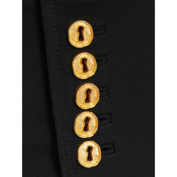 Schiaparelli Military Flowing Coat Coats in Schiaparelli Authentic Luxury Fashion at Coveti