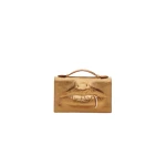 Schiaparelli Molded Mouth Chain Clutch