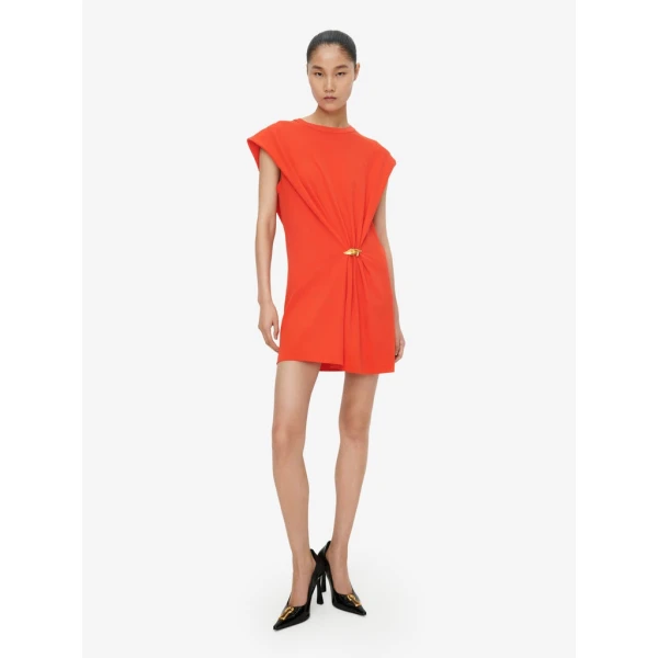 Schiaparelli Mouth Brooch Dress Dresses in Schiaparelli Authentic Luxury Fashion at Coveti