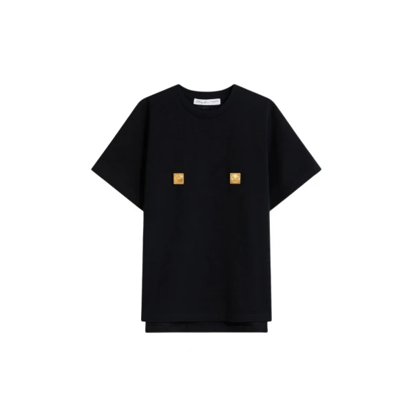 Schiaparelli Nipples T-Shirt Tops in Schiaparelli Authentic Luxury Fashion at Coveti