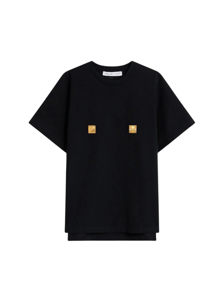 Schiaparelli-Nipples-T-Shirt-387298_nobg Schiaparelli Nipples T-Shirt Tops in Schiaparelli Authentic Luxury Fashion at Coveti