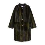 Schiaparelli Oversized High Collar Coat Coats in Schiaparelli Authentic Luxury Fashion at Coveti