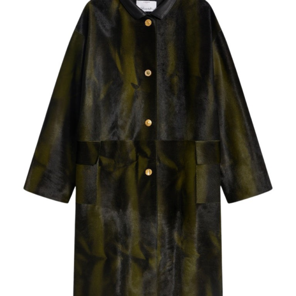 Schiaparelli Oversized High Collar Coat Coats in Schiaparelli Authentic Luxury Fashion at Coveti