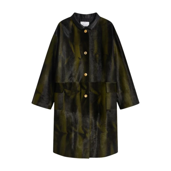 Schiaparelli Oversized High Collar Coat Coats in Schiaparelli Authentic Luxury Fashion at Coveti