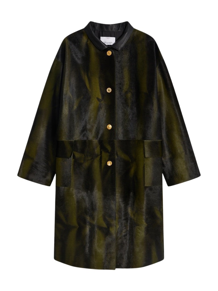 Schiaparelli Oversized High Collar Coat