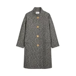 Schiaparelli Oversized High Collar Coat Coats in Schiaparelli Authentic Luxury Fashion at Coveti