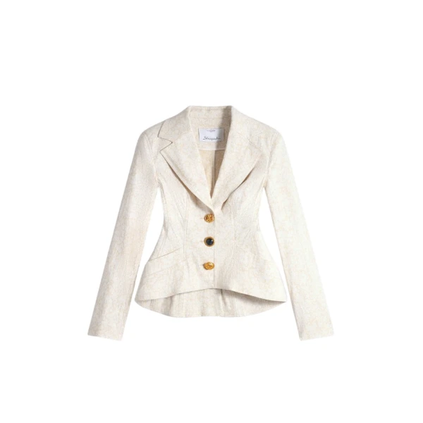 Schiaparelli Oversized Measuring Tape Jacket Jackets in Schiaparelli Authentic Luxury Fashion at Coveti