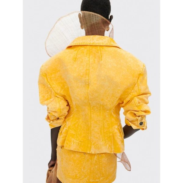 Schiaparelli Oversized Measuring Tape Jacket Jackets in Schiaparelli Authentic Luxury Fashion at Coveti
