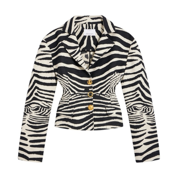 Schiaparelli Oversized Measuring Tape Jacket Jackets in Schiaparelli Authentic Luxury Fashion at Coveti
