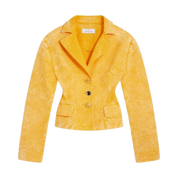 Schiaparelli Oversized Measuring Tape Jacket Jackets in Schiaparelli Authentic Luxury Fashion at Coveti