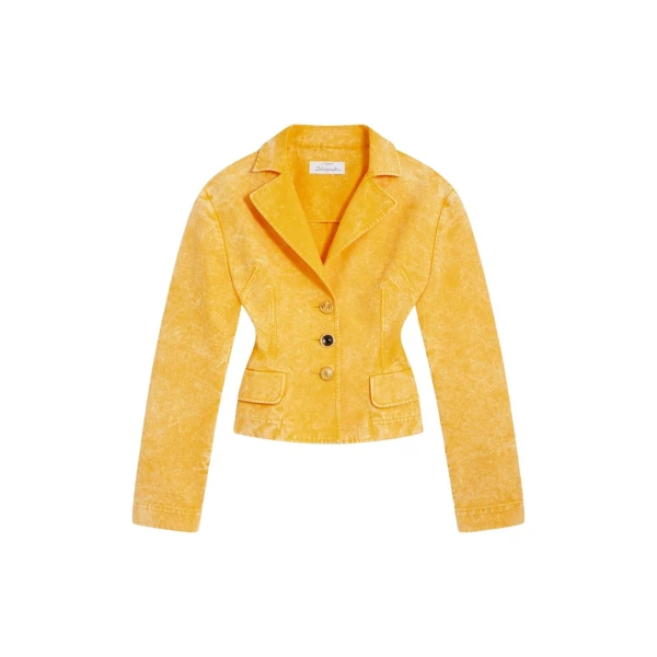 Schiaparelli Oversized Measuring Tape Jacket Jackets in Schiaparelli Authentic Luxury Fashion at Coveti