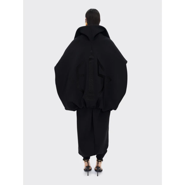 Schiaparelli Oversized Neoprene Bomber Jackets in Schiaparelli Authentic Luxury Fashion at Coveti