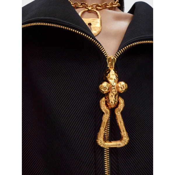 Schiaparelli Oversized Neoprene Bomber Jackets in Schiaparelli Authentic Luxury Fashion at Coveti