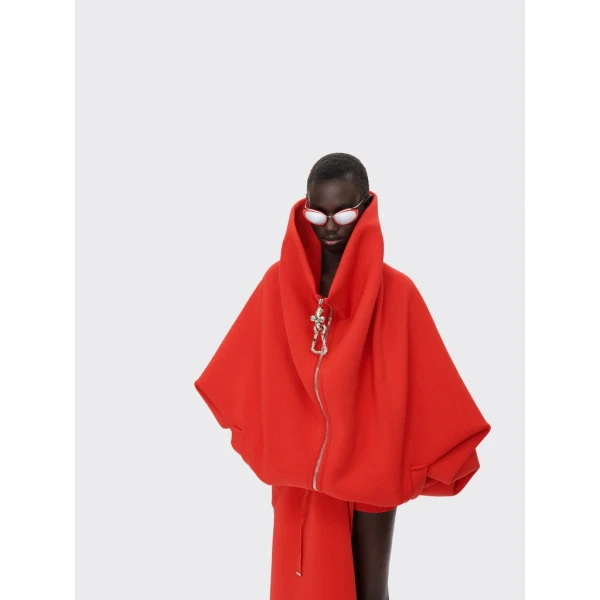 Schiaparelli Oversized Neoprene Bomber Jackets in Schiaparelli Authentic Luxury Fashion at Coveti