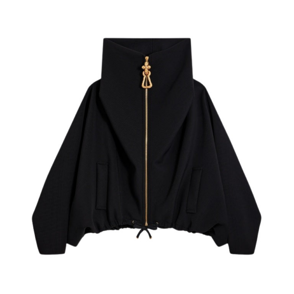 Schiaparelli Oversized Neoprene Bomber Jackets in Schiaparelli Authentic Luxury Fashion at Coveti