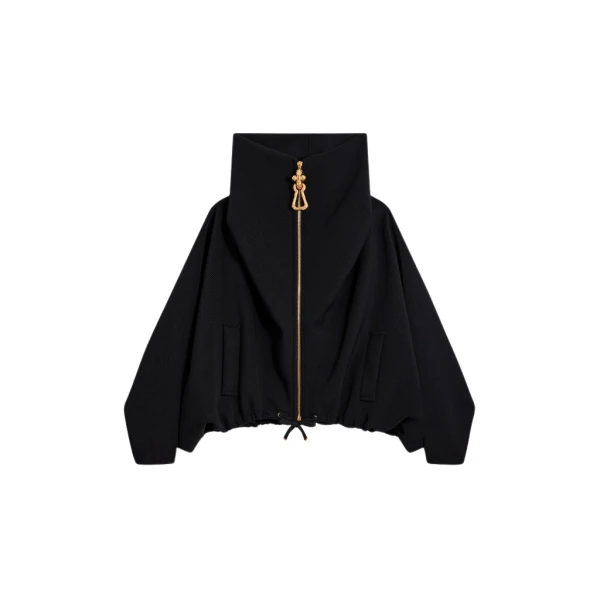 Schiaparelli Oversized Neoprene Bomber Jackets in Schiaparelli Authentic Luxury Fashion at Coveti