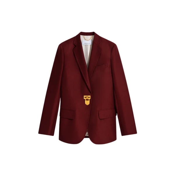 Schiaparelli Padlock Jacket Jackets in Schiaparelli Authentic Luxury Fashion at Coveti