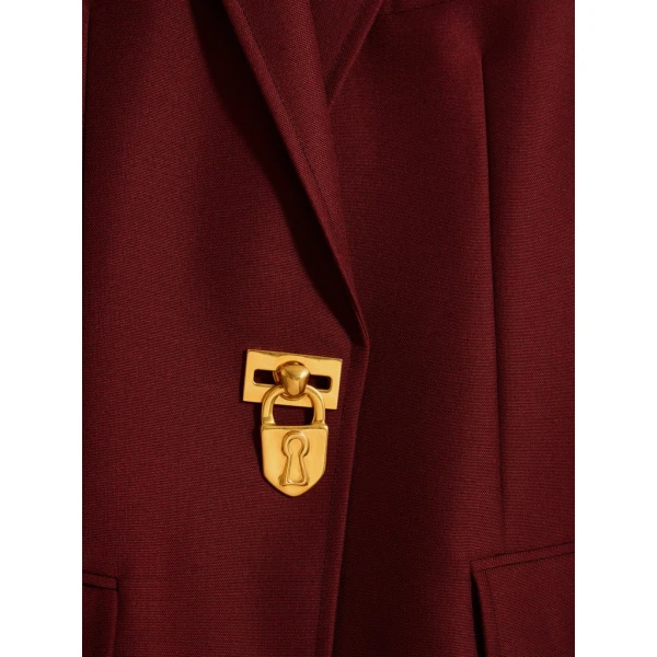Schiaparelli Padlock Jacket Jackets in Schiaparelli Authentic Luxury Fashion at Coveti